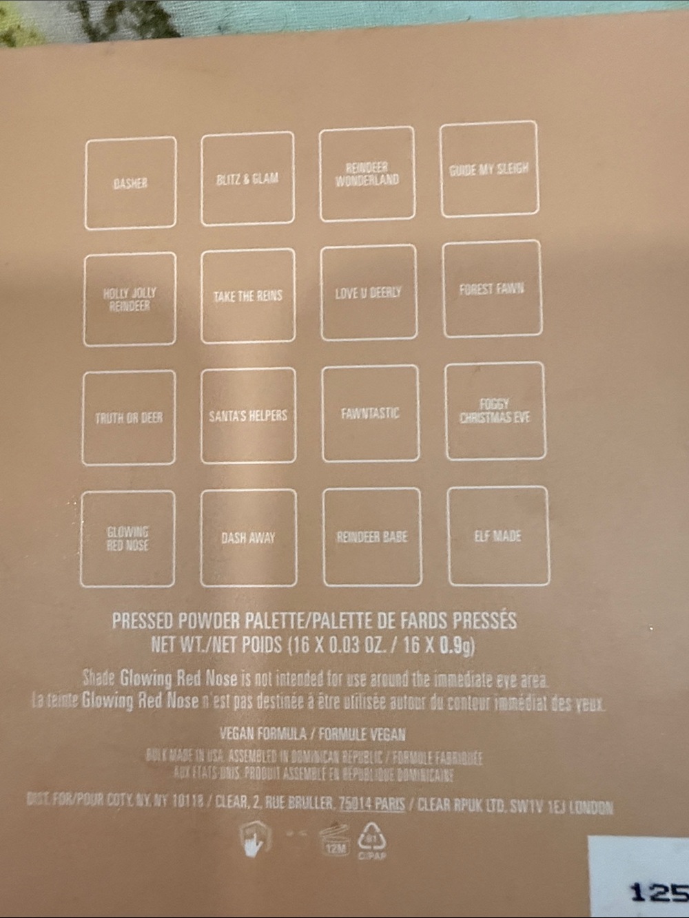 Kylie Cosmetics Eyeshadow Palette - Beige, Brown, Red Accents - Picture 3 of 3